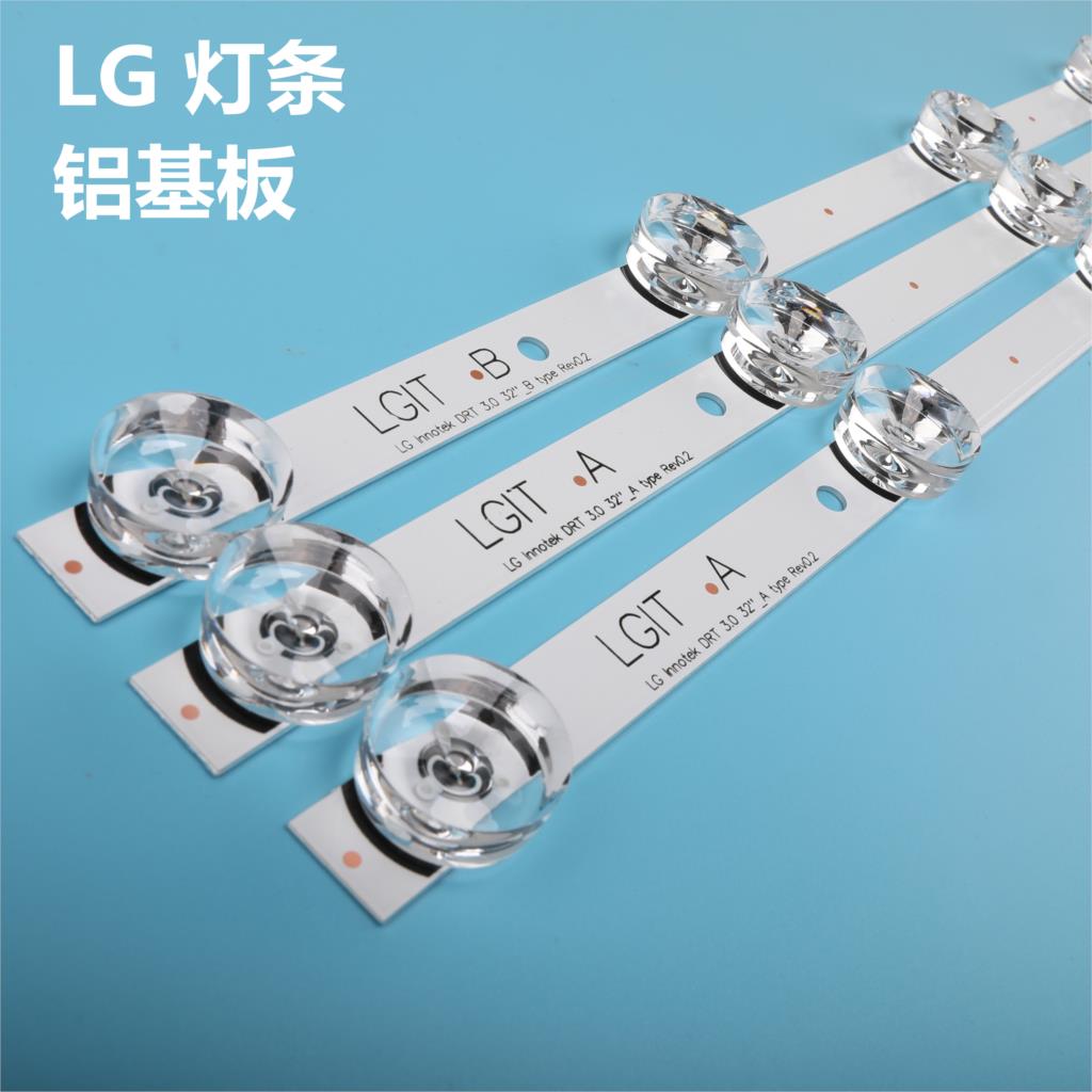 New 3 PCS*6LED 590mm LED backlight strip bar compatible for LG 32LB561V UOT A B 32 INCH DRT 3.0 32 A B 6916l-2223A 6916l-2224A